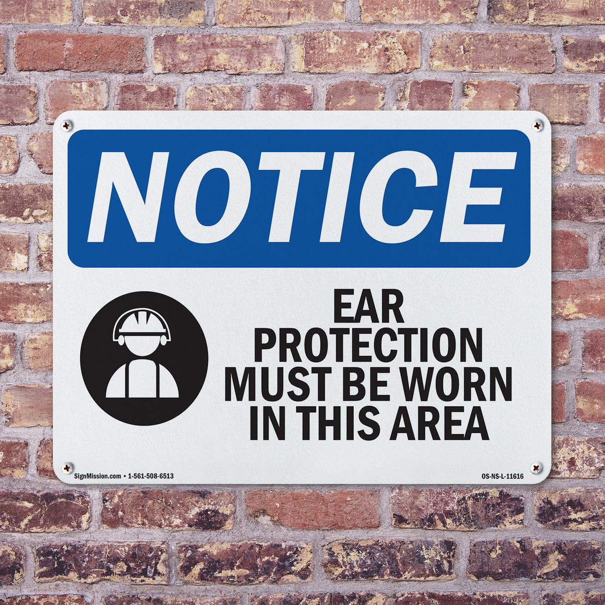 Ear Protection Must Be Worn