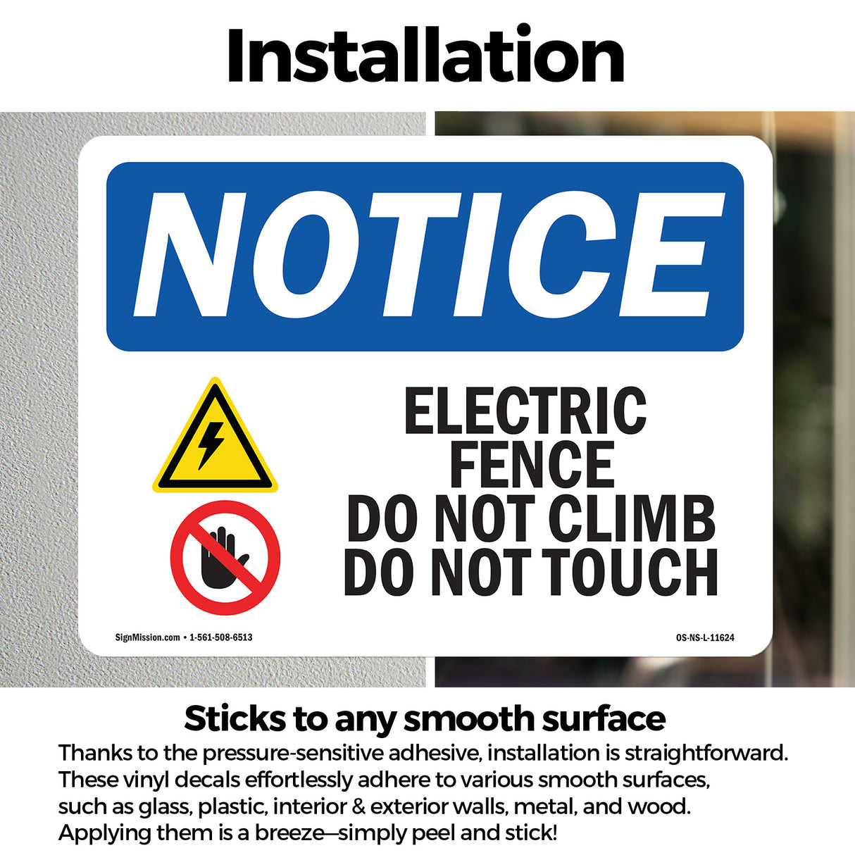 Electric Fence Do Not Climb