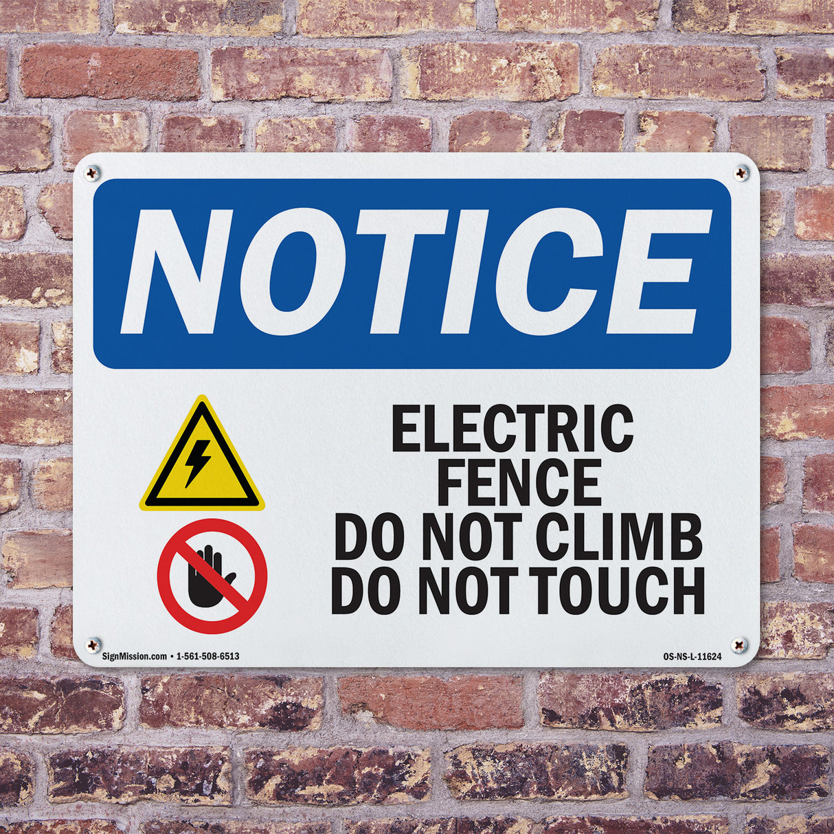 Electric Fence Do Not Climb