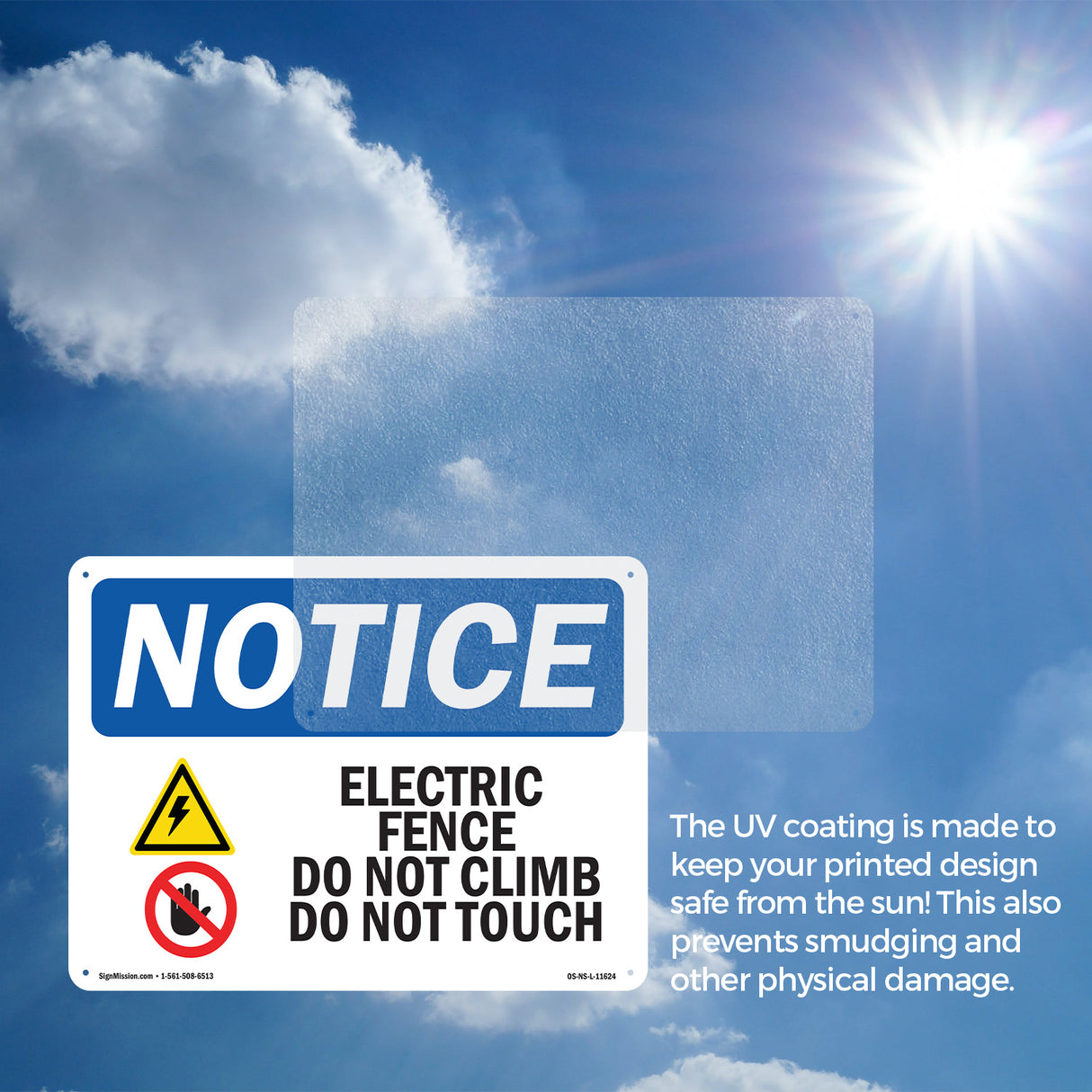 Electric Fence Do Not Climb
