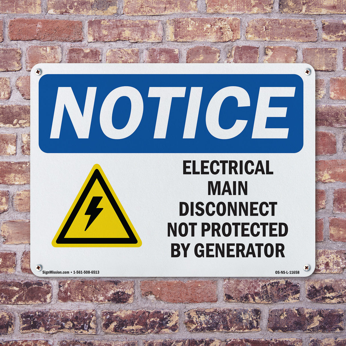 Electrical Main Disconnect Not