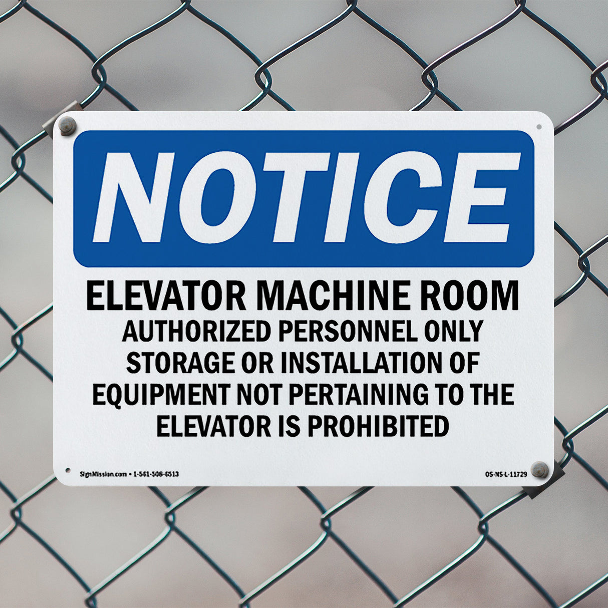 Elevator Machine Room Authorized Personnel