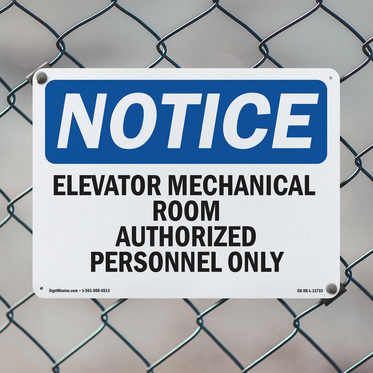 Elevator Mechanical Room Authorized Personnel Only
