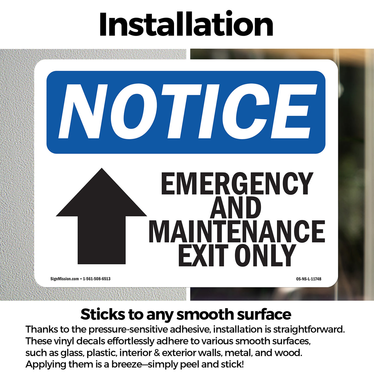 Emergency And Maintenance Exit