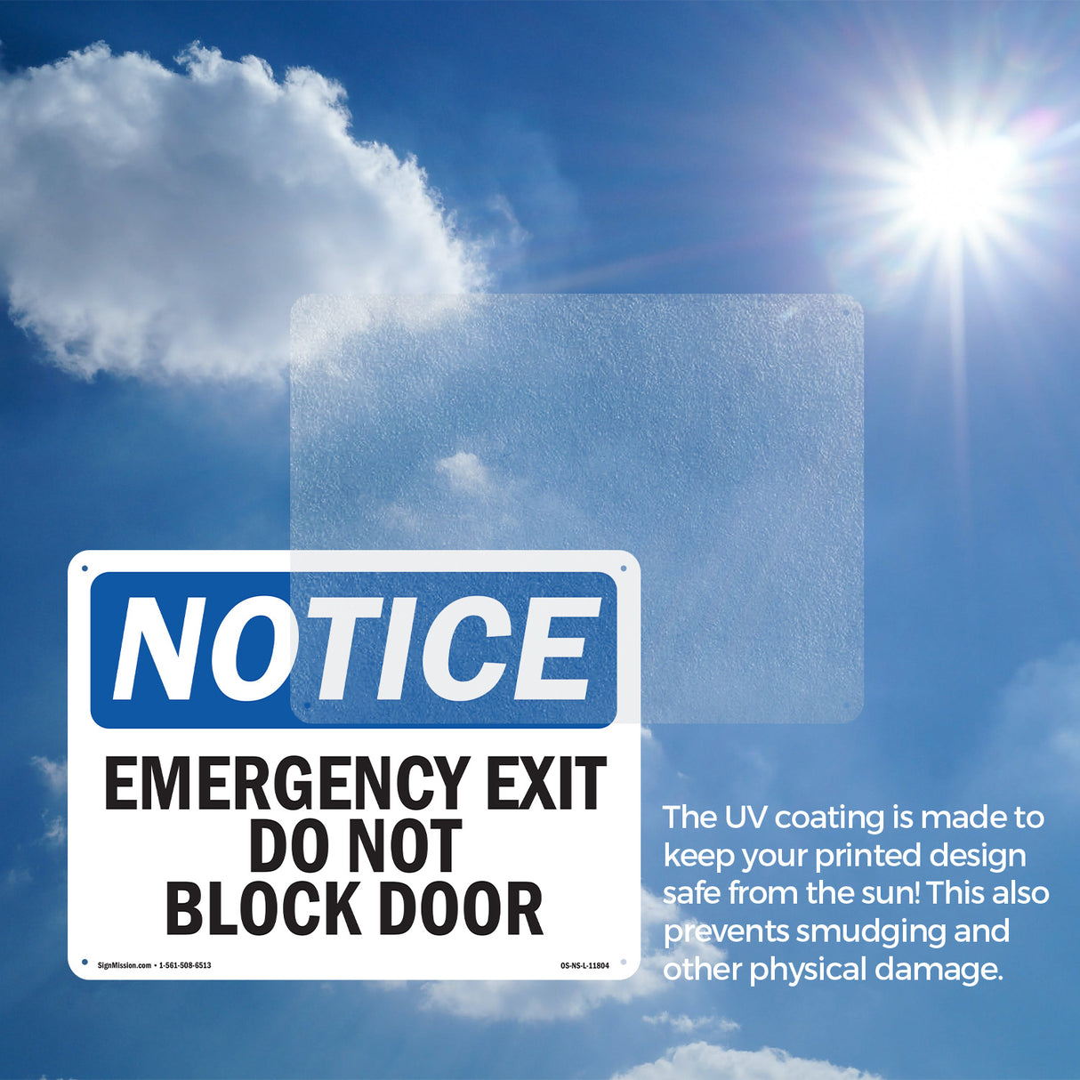 Emergency Exit Do Not Block Door