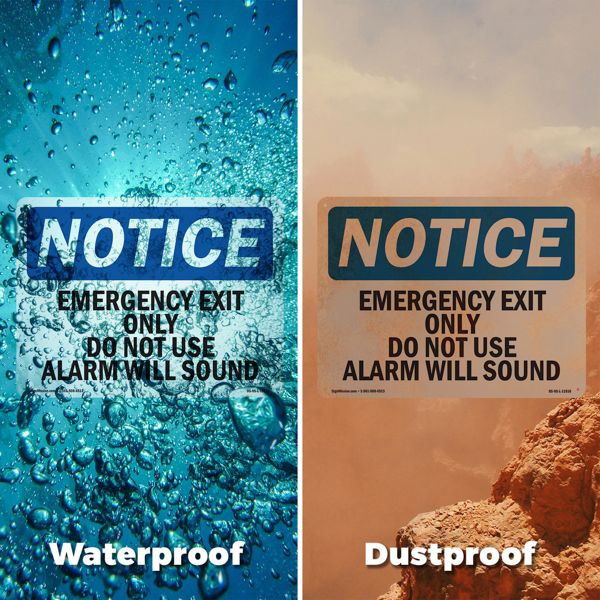 Emergency Exit Only Do Not Use Alarm Will Sound