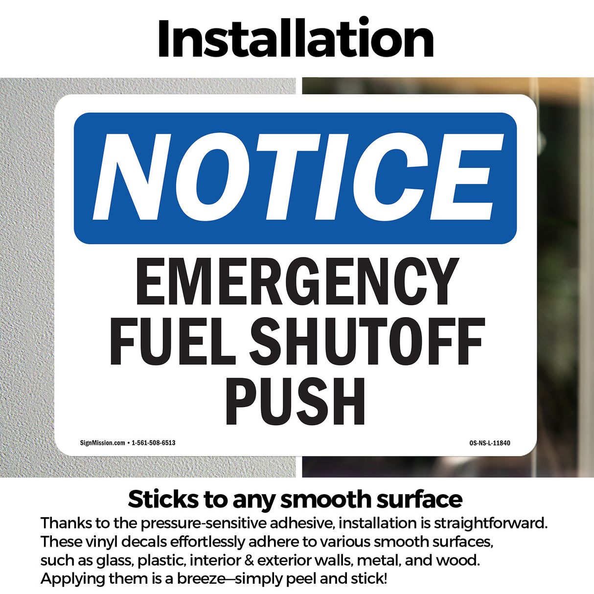 Emergency Fuel Shutoff Push