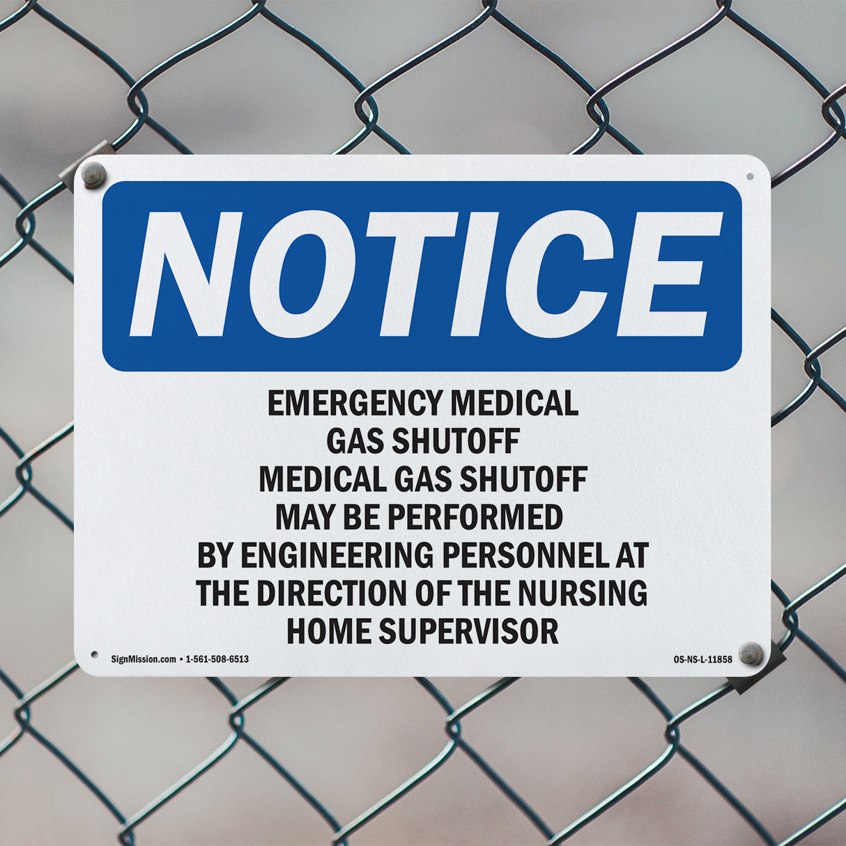 Emergency Medical Gas Shutoff Medical Gas