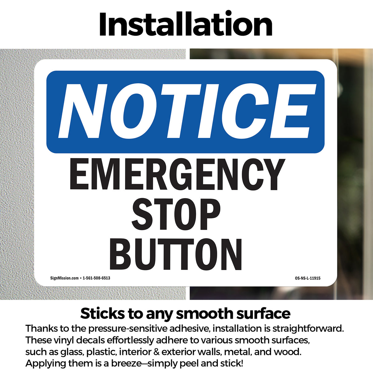 Emergency Stop Button