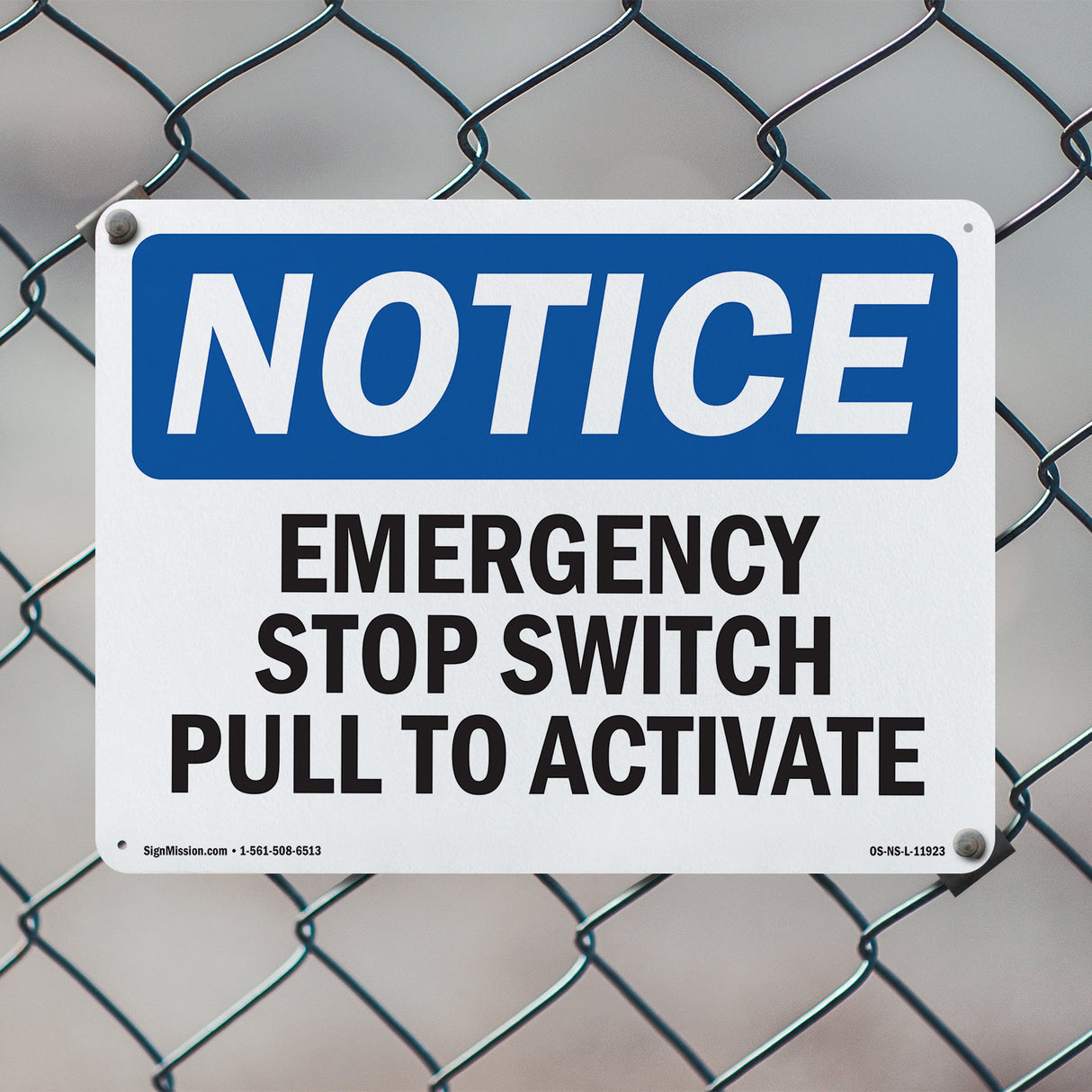 Emergency Stop Switch Pull To Activate