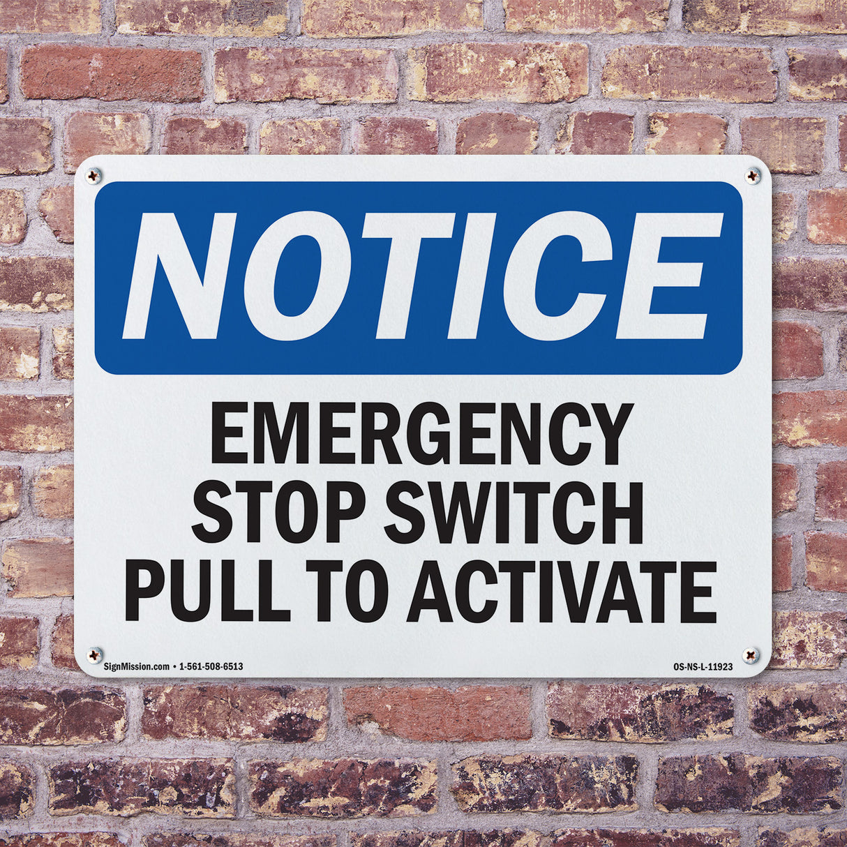 Emergency Stop Switch Pull To Activate