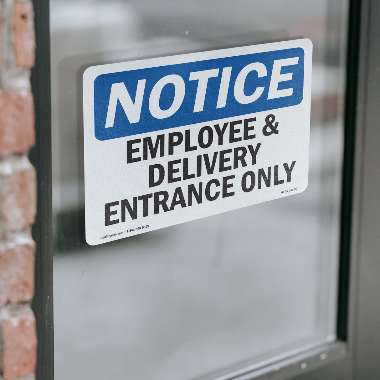 Employee And Delivery Entrance Only