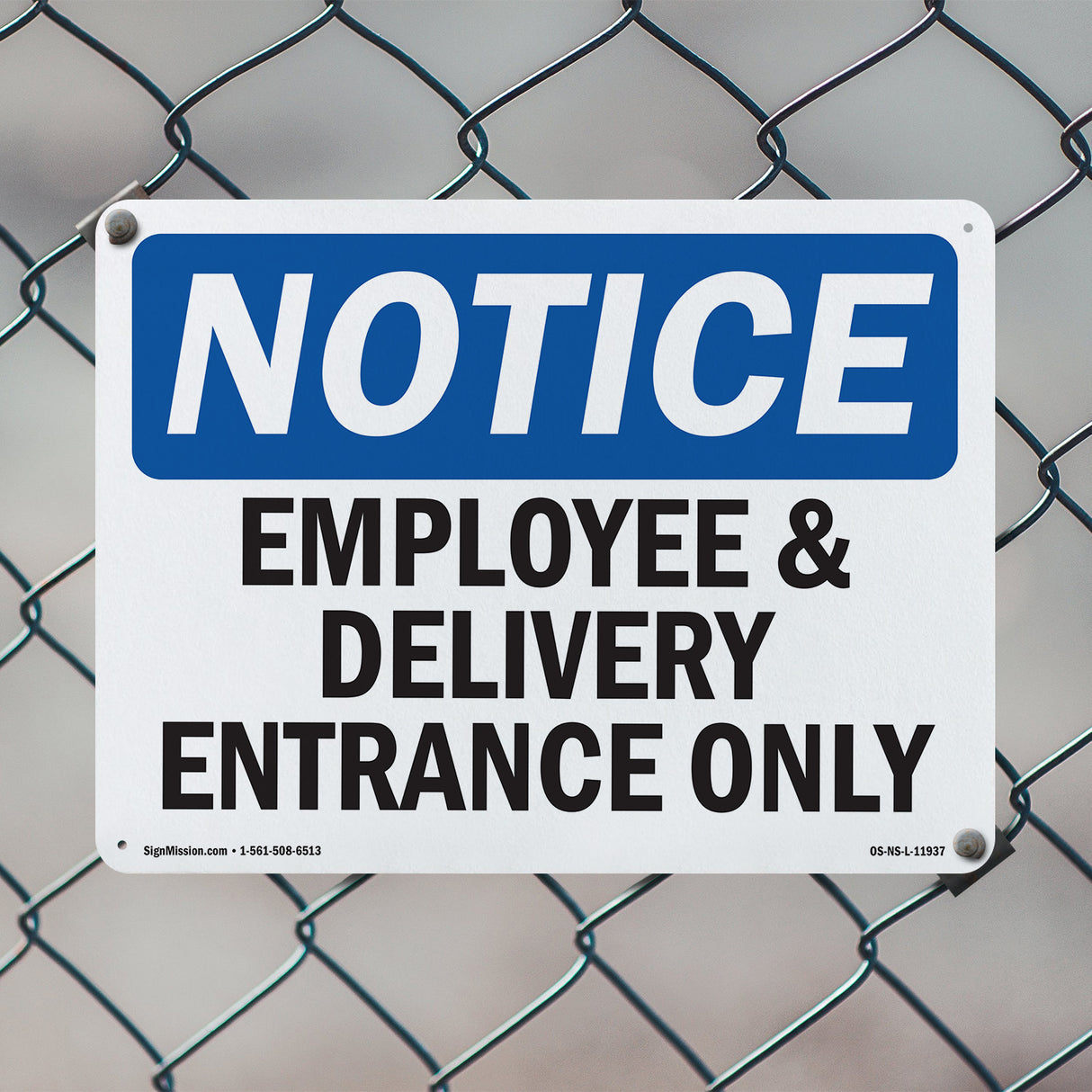 Employee And Delivery Entrance Only
