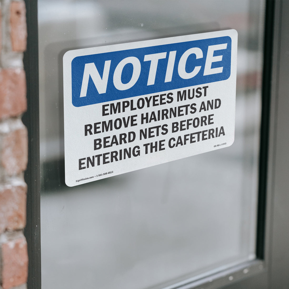 Employees Must Remove Hairnets And Beard