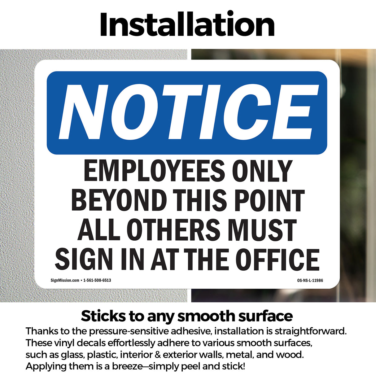 Employees Only Beyond This Point All Others Sign