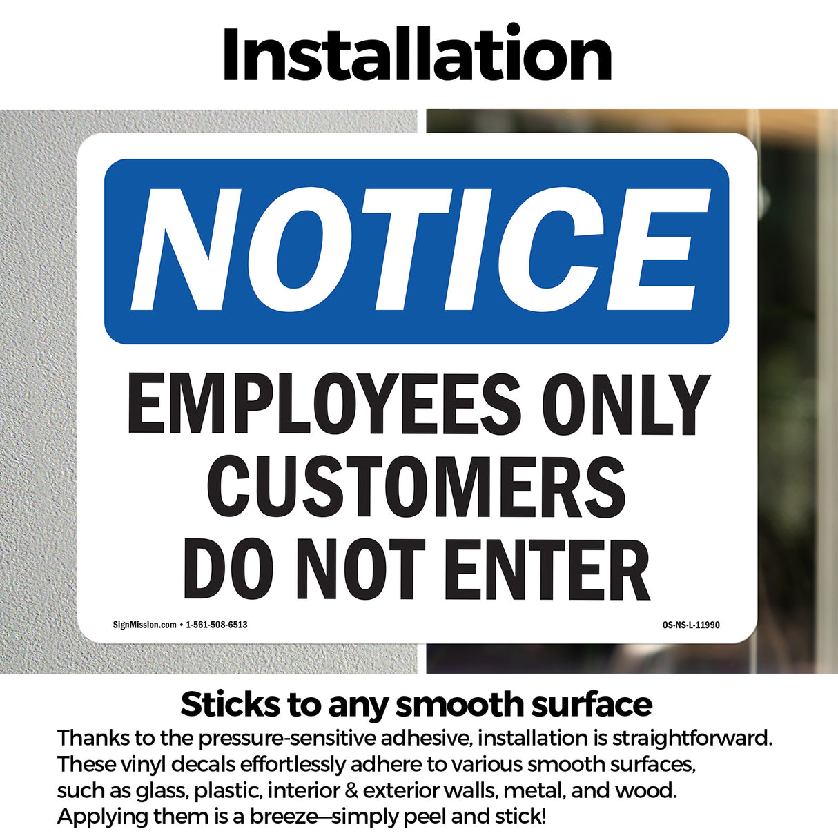 Employees Only Customers Do Not Enter