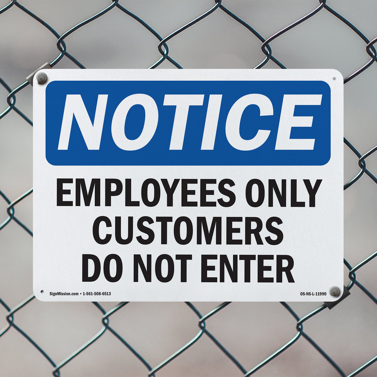 Employees Only Customers Do Not Enter