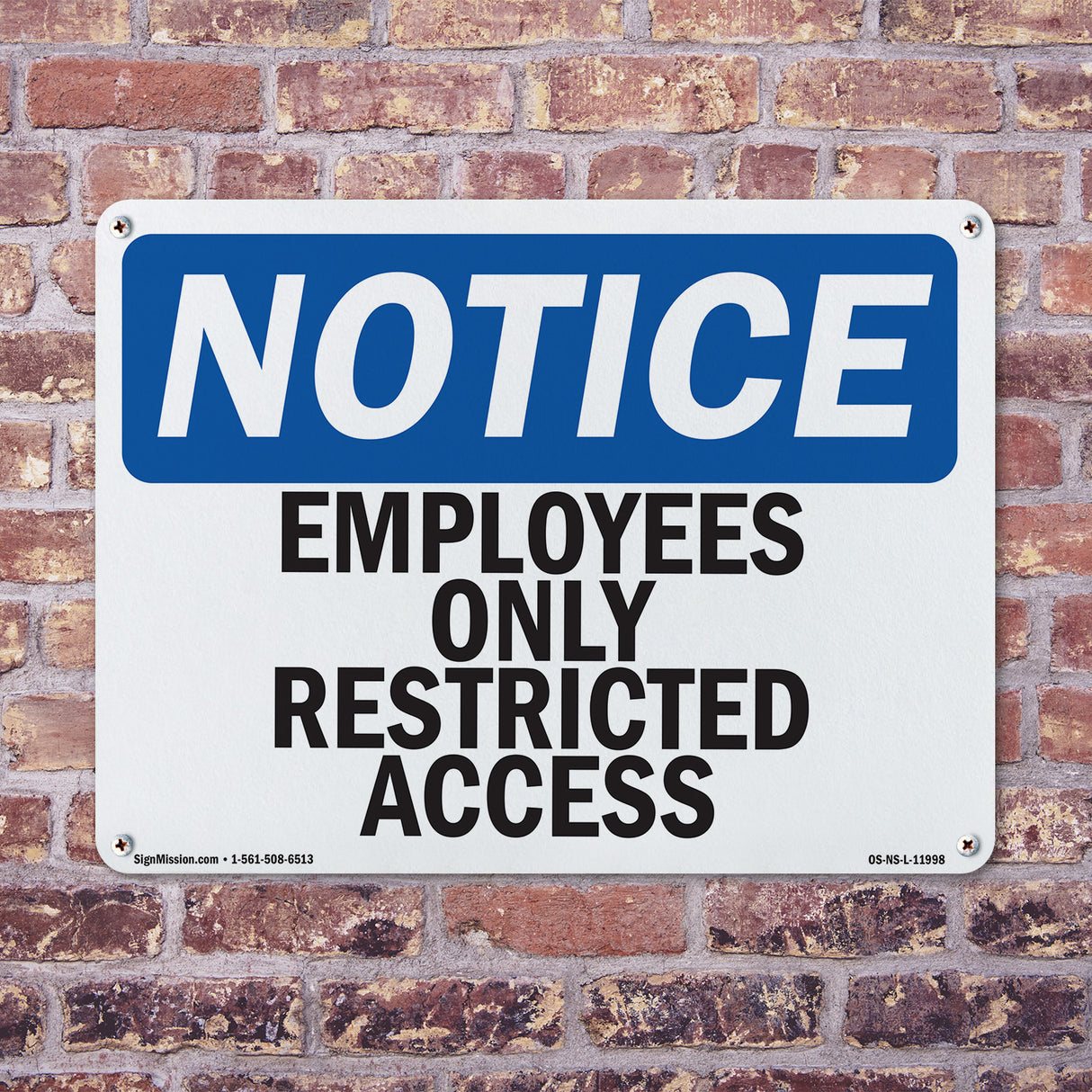 Employees Only Restricted Access
