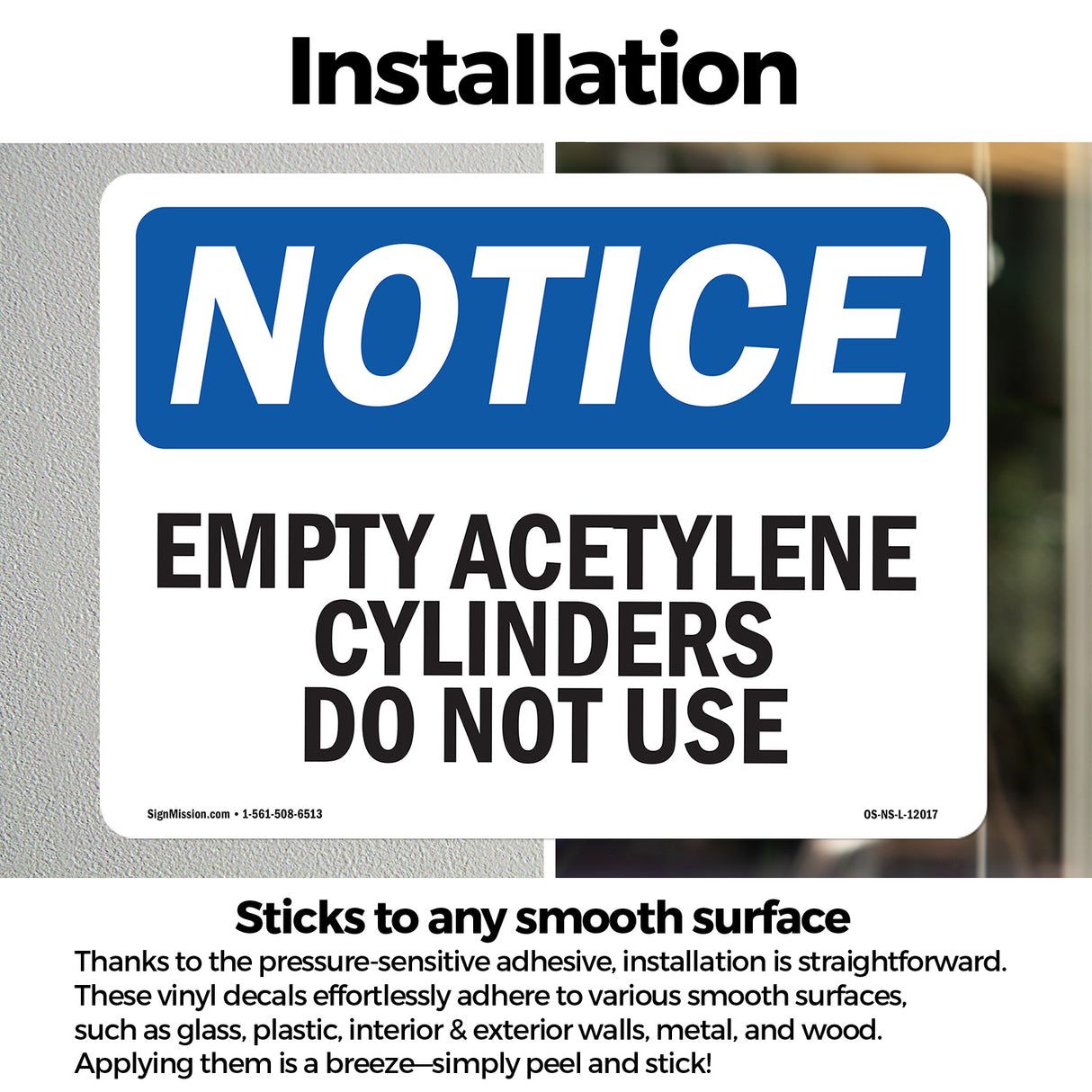 Empty Acetylene Cylinders Do Not Use