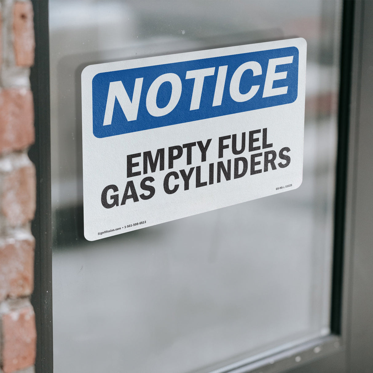 Empty Fuel Gas Cylinders