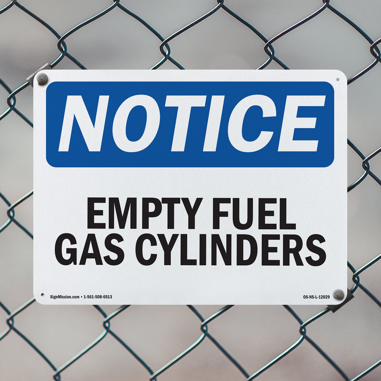 Empty Fuel Gas Cylinders