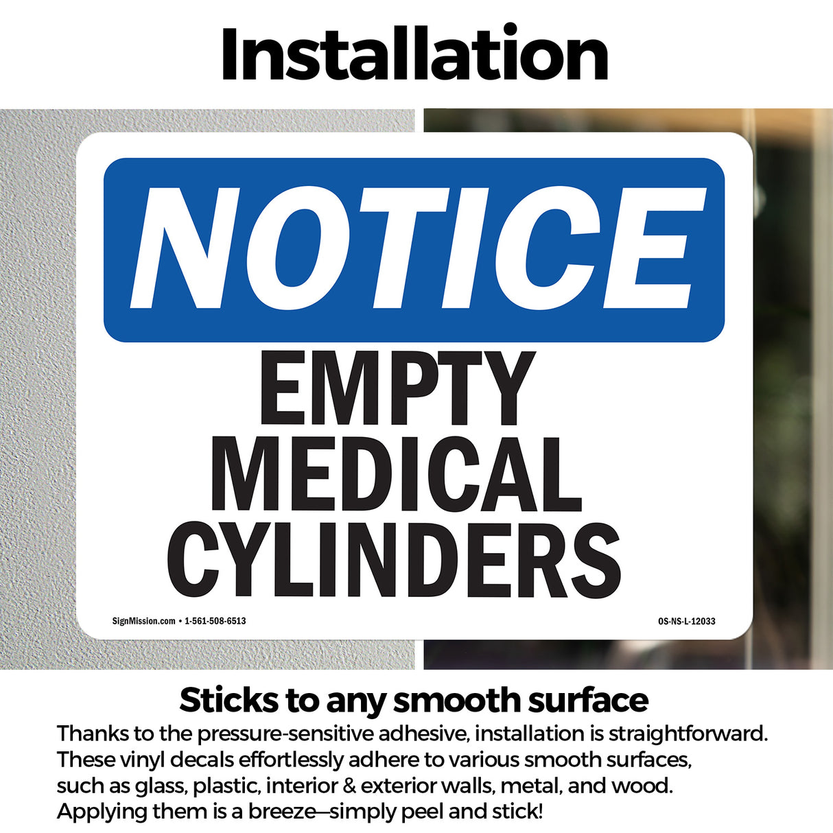 Empty Medical Cylinders