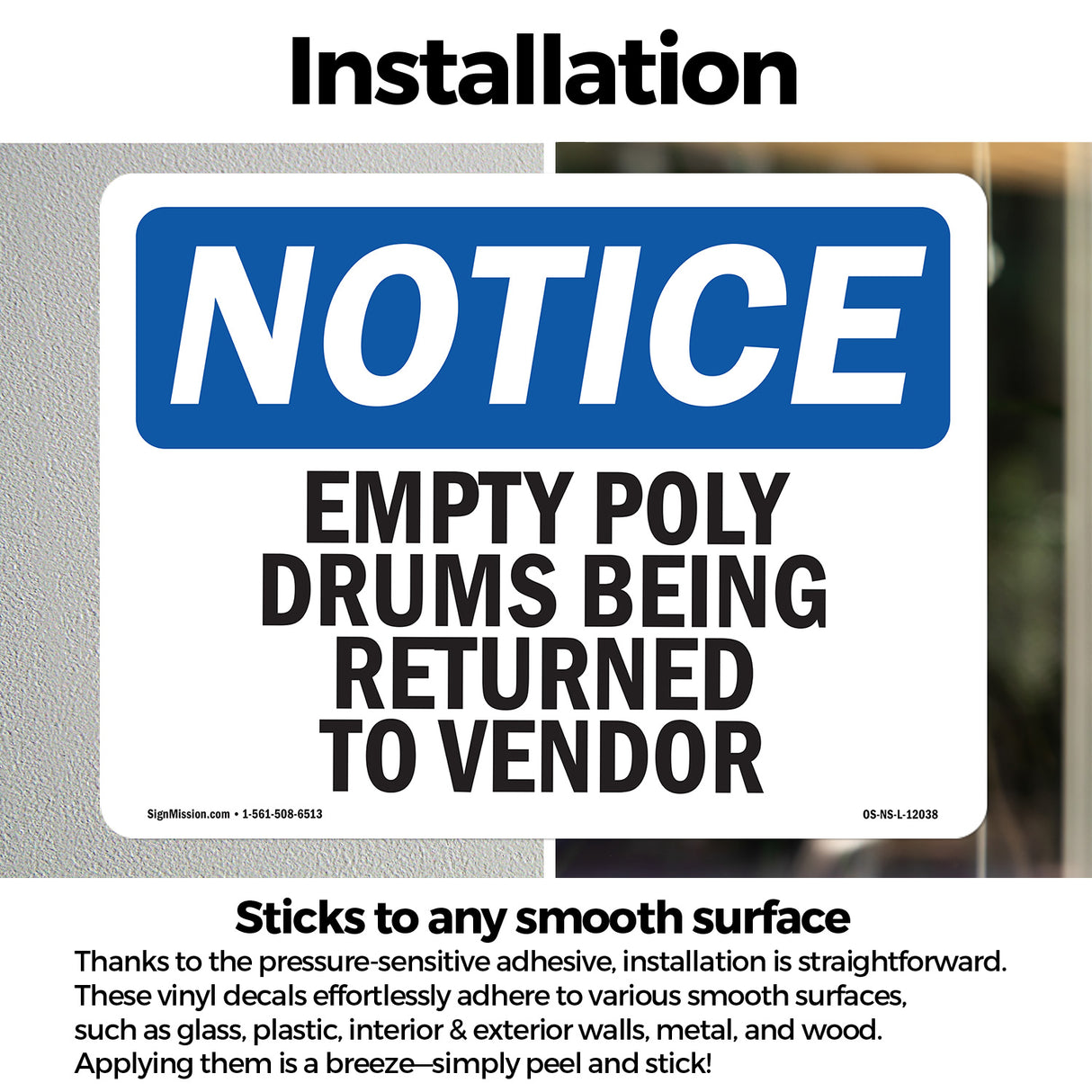 Empty Poly Drums Being Returned