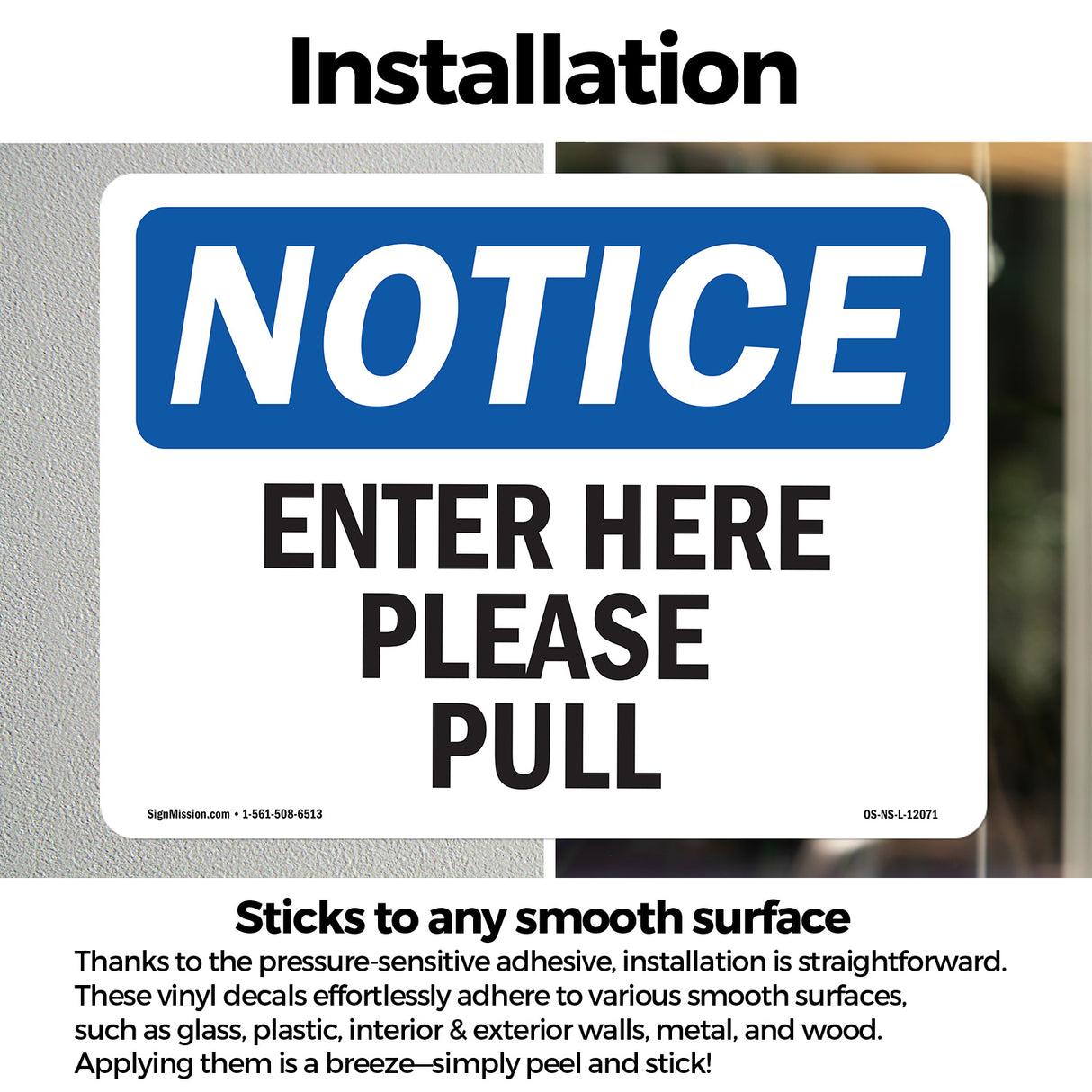 Enter Here Please Pull