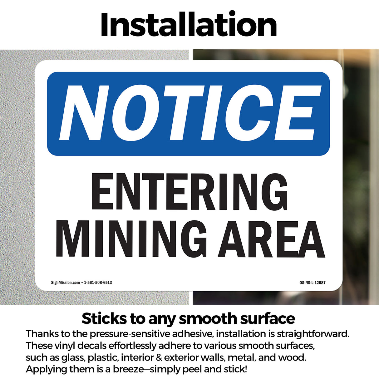 Entering Mining Area