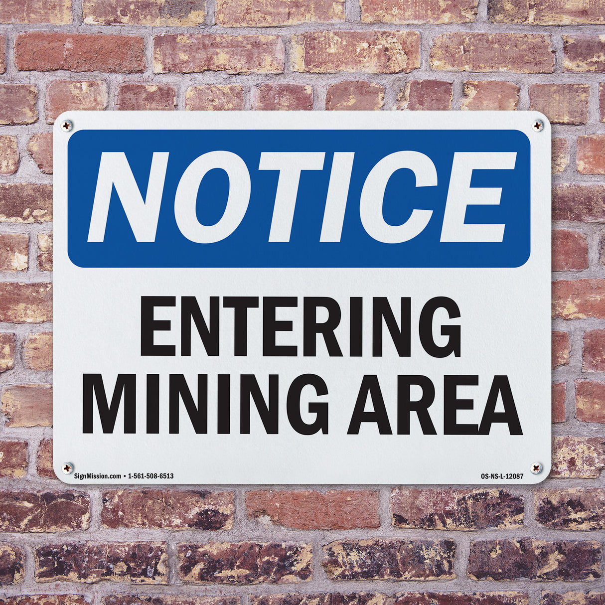 Entering Mining Area