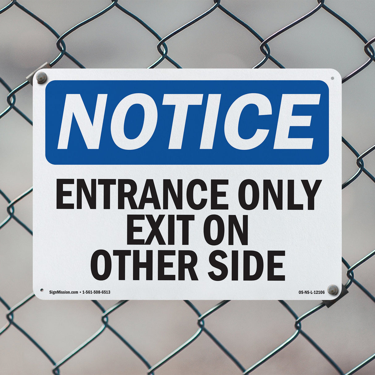 Entrance Only Exit On Other Side