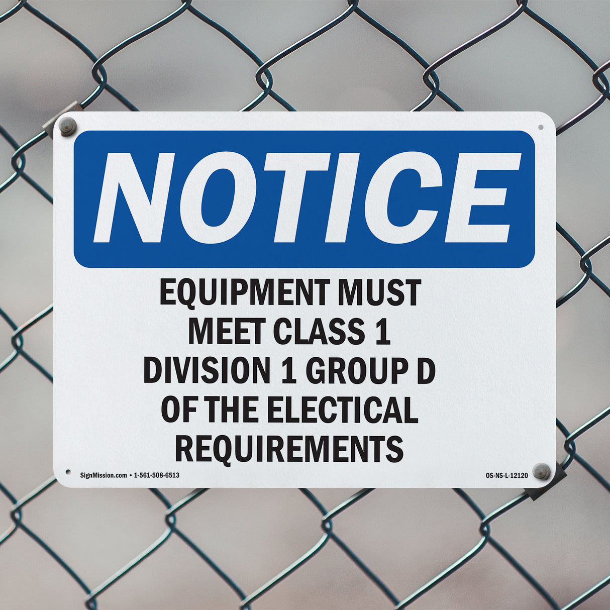 Equipment Must Meet Class 1 Division 2 Group