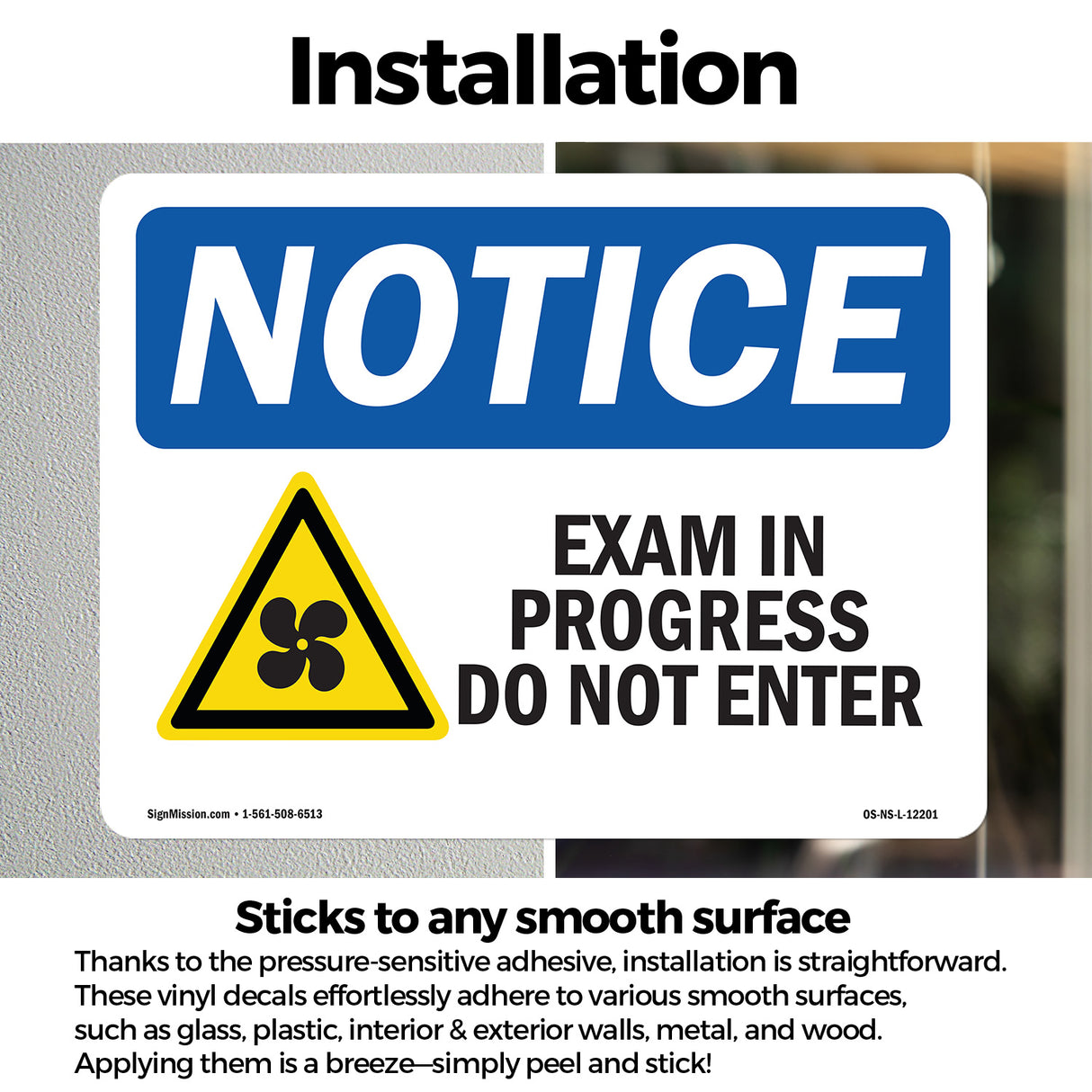 Exam In Progress Do Not Enter