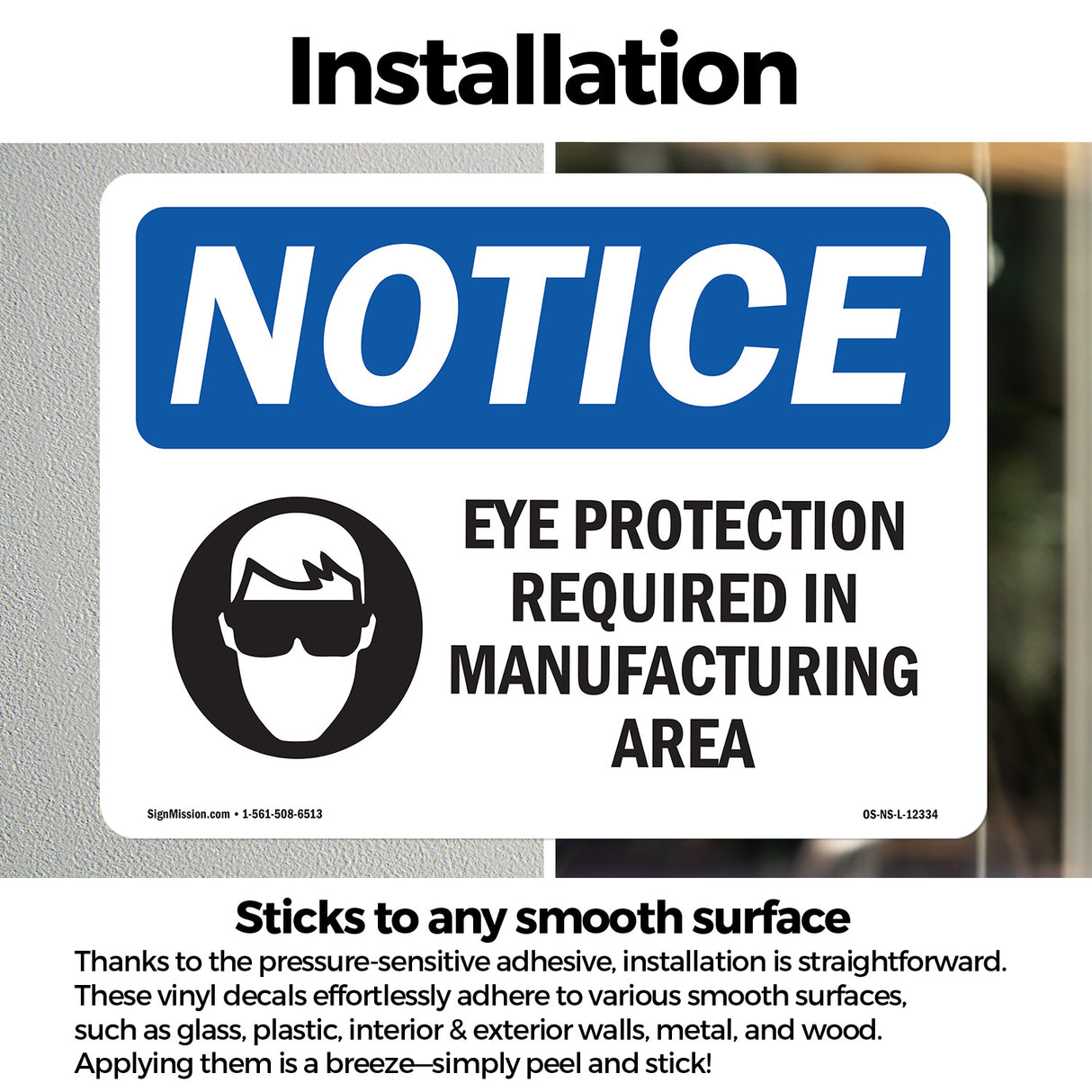 Eye Protection Required In Manufacturing