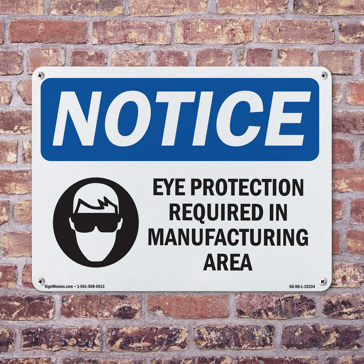 Eye Protection Required In Manufacturing
