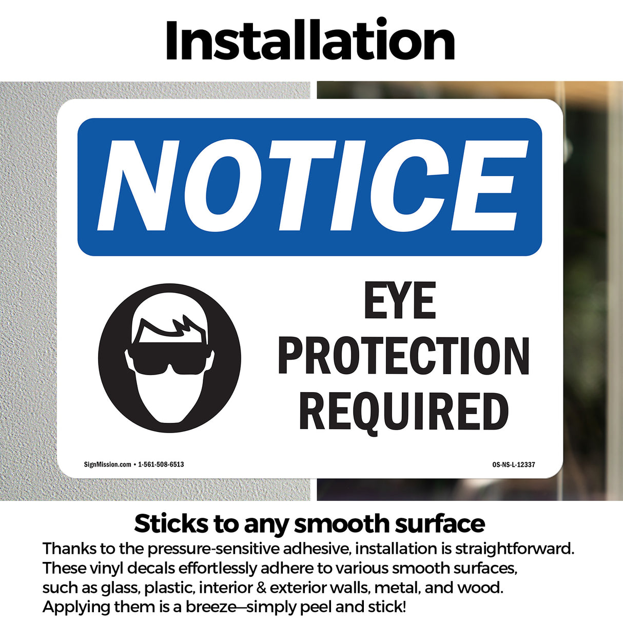 Eye Protection Required