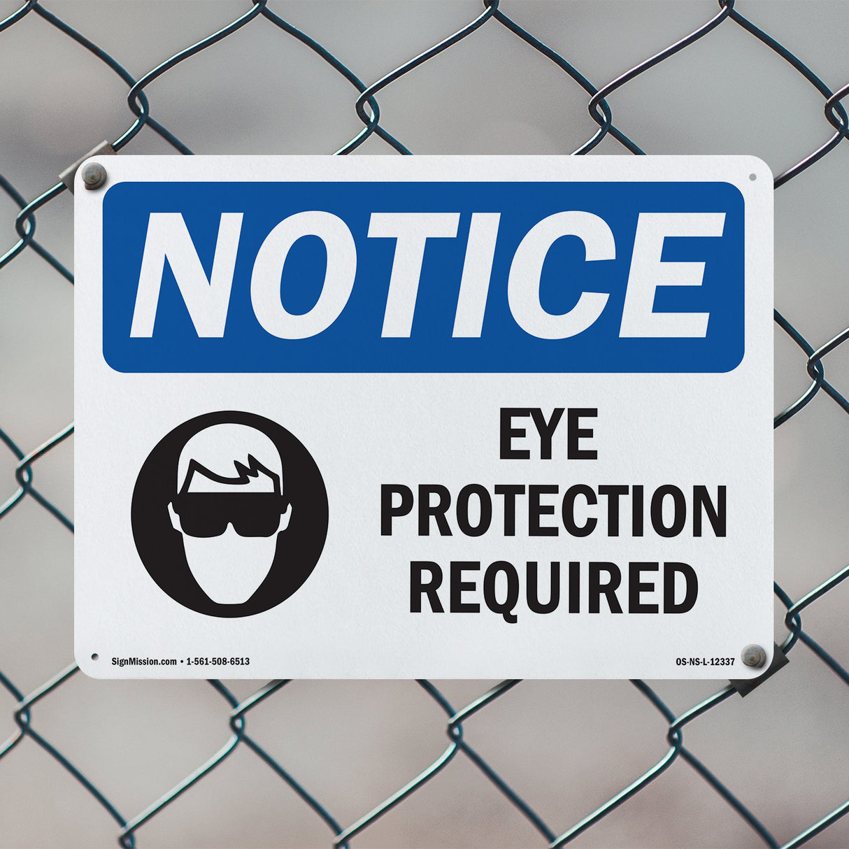 Eye Protection Required