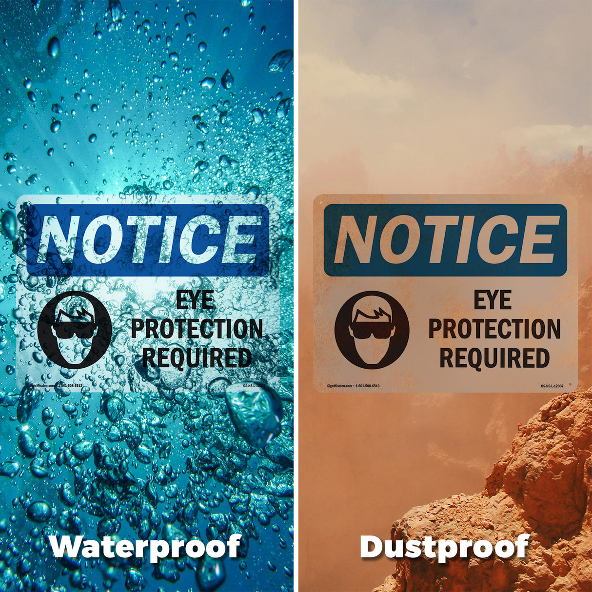Eye Protection Required