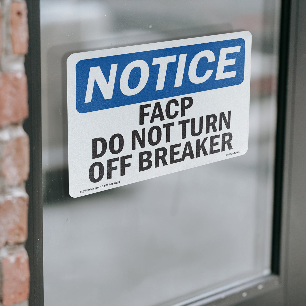 FACP Do Not Turn Off Breaker