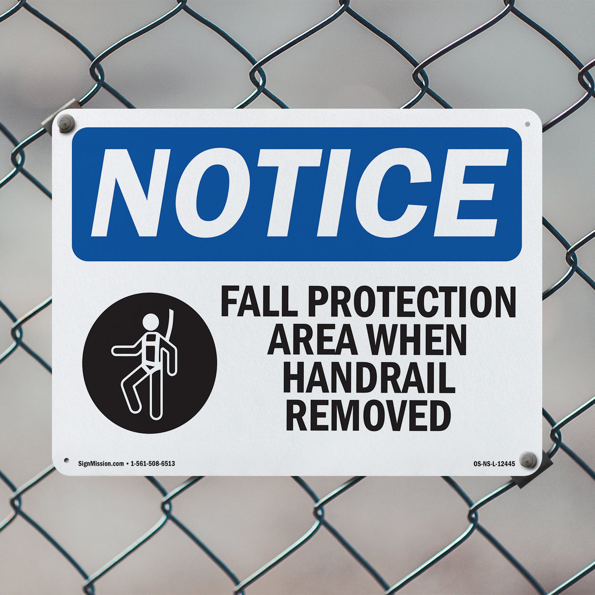 Fall Protection Area When Handrail
