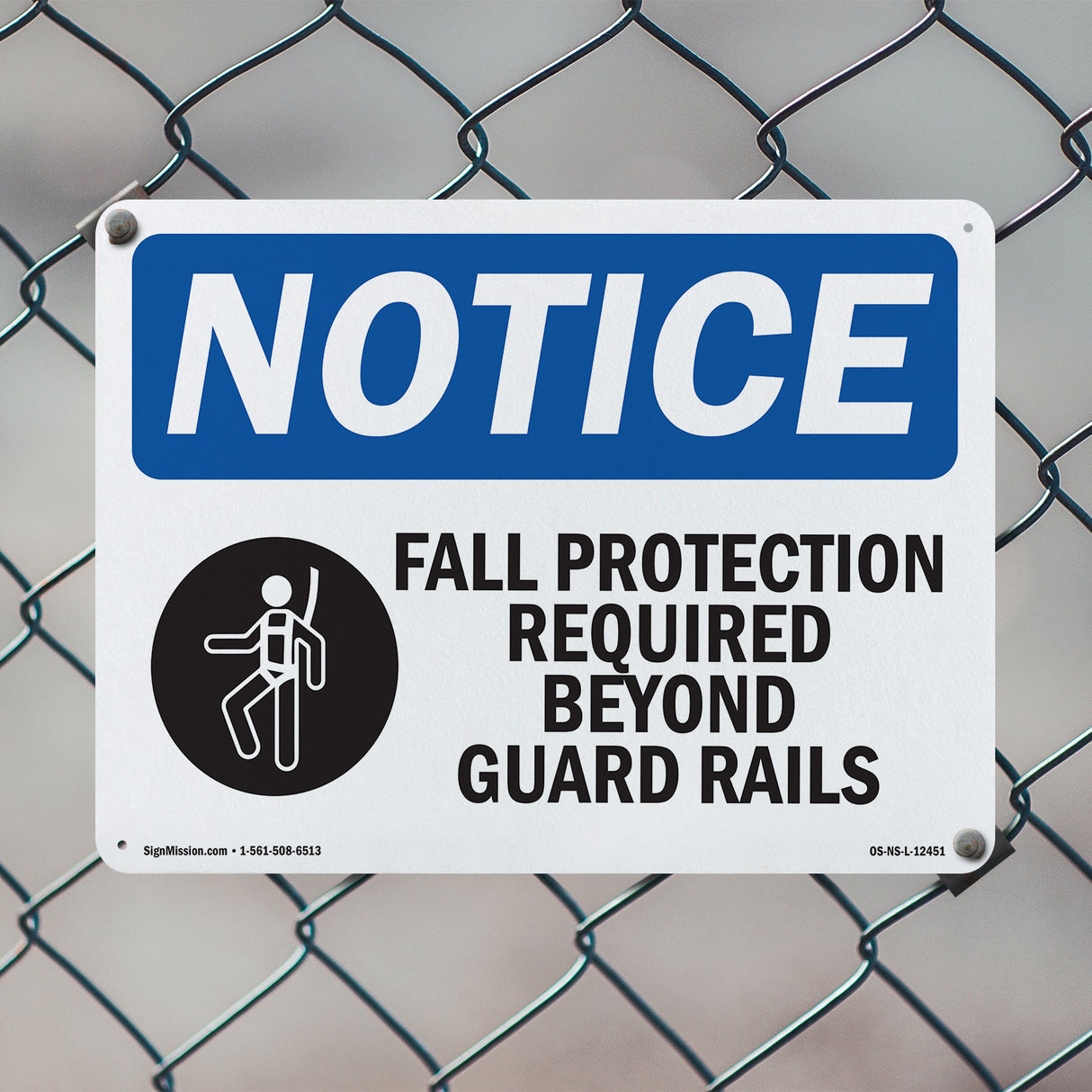 Fall Protection Required Beyond