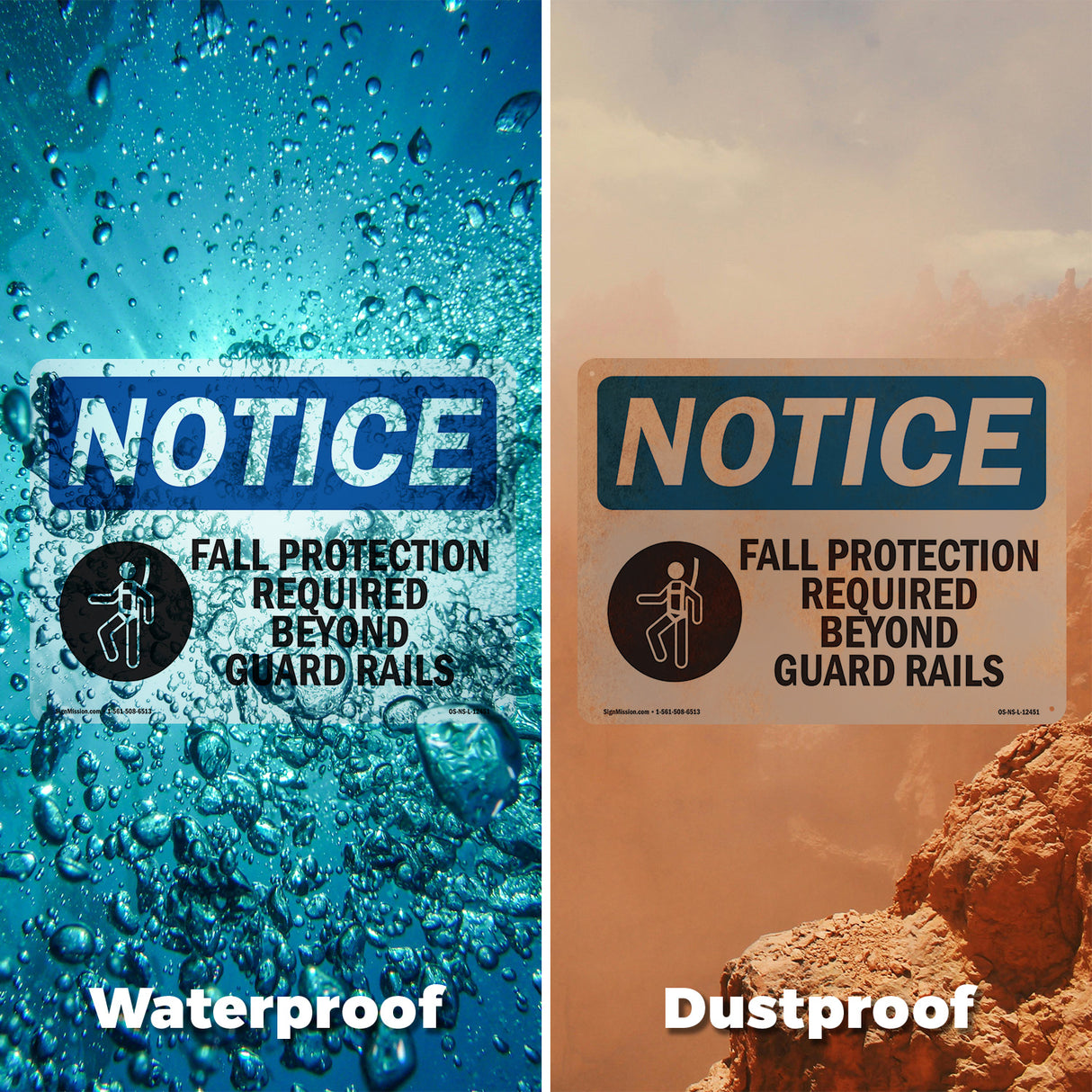 Fall Protection Required Beyond