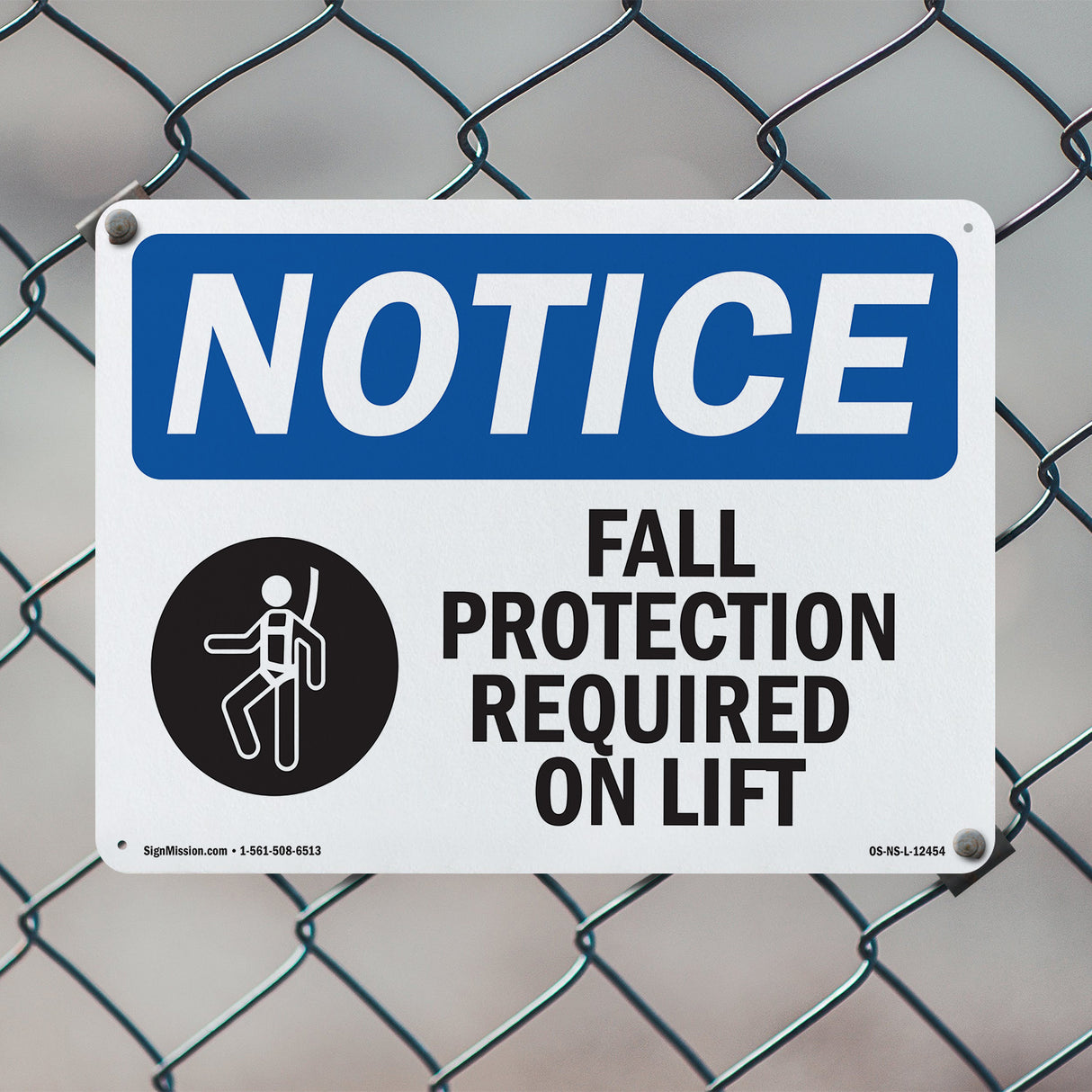 Fall Protection Required On Lift