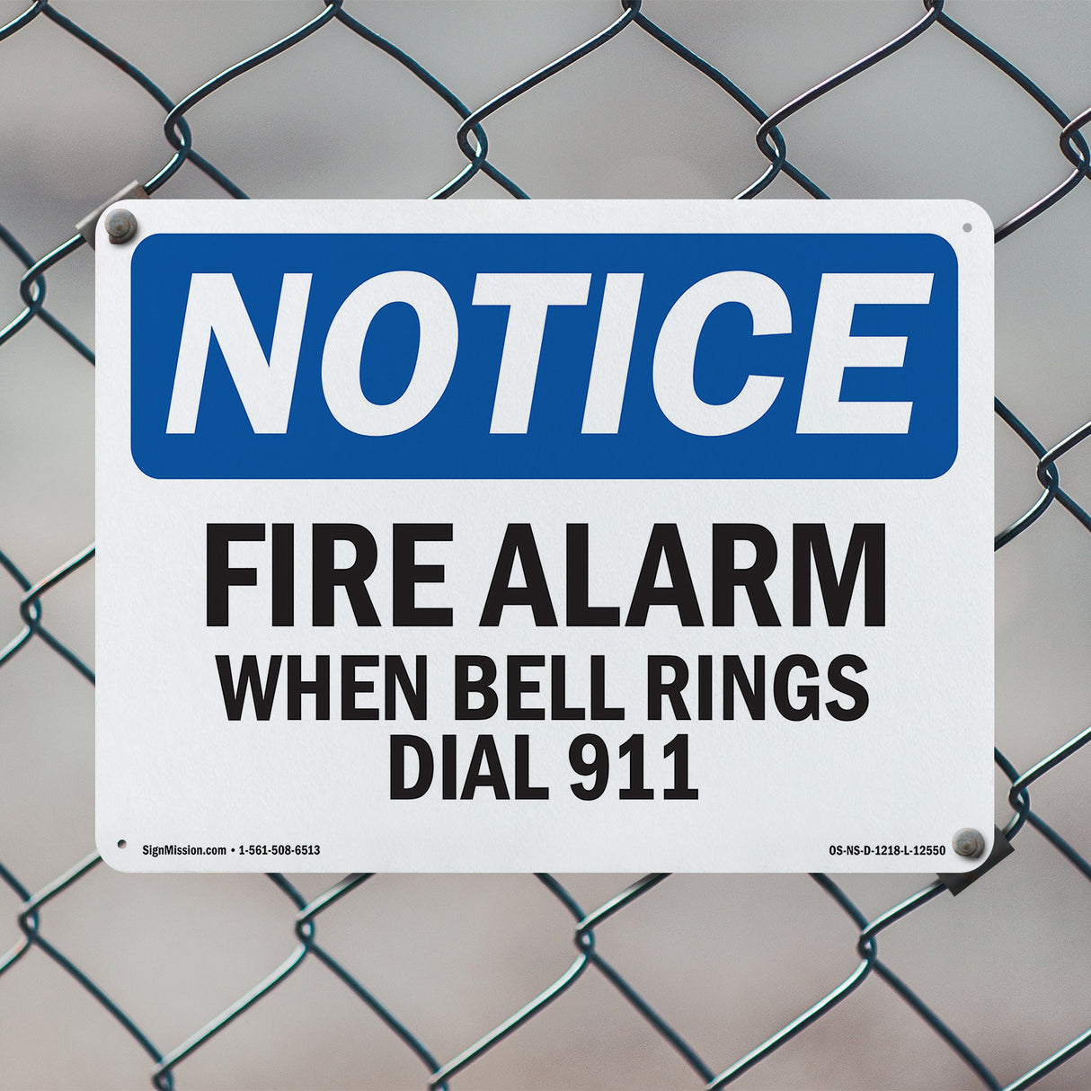 Fire Alarm When Bell Rings Dial 911
