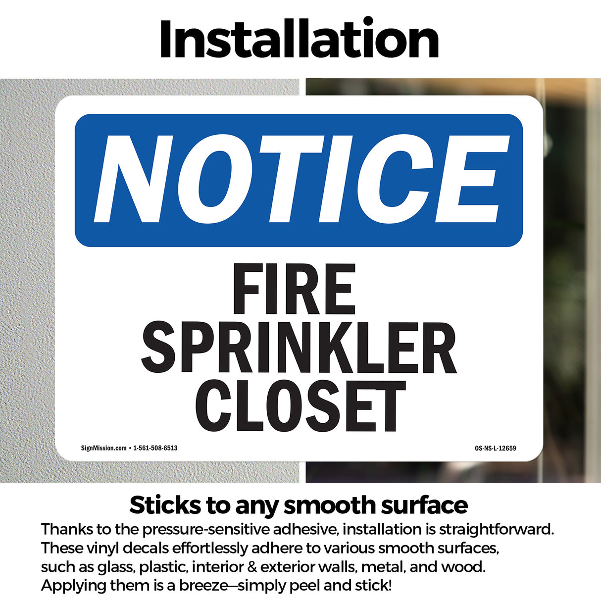 Fire Sprinkler Closet