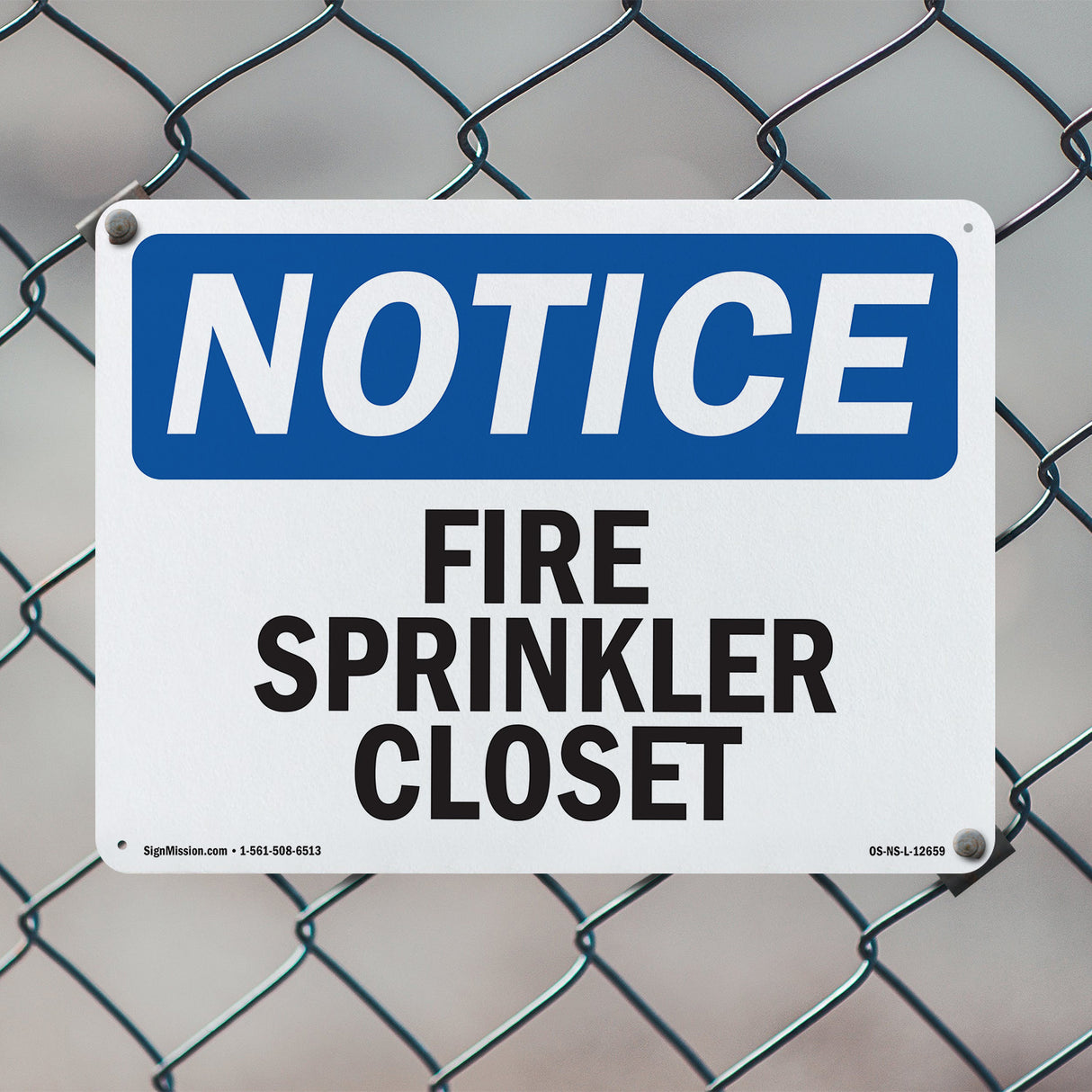 Fire Sprinkler Closet