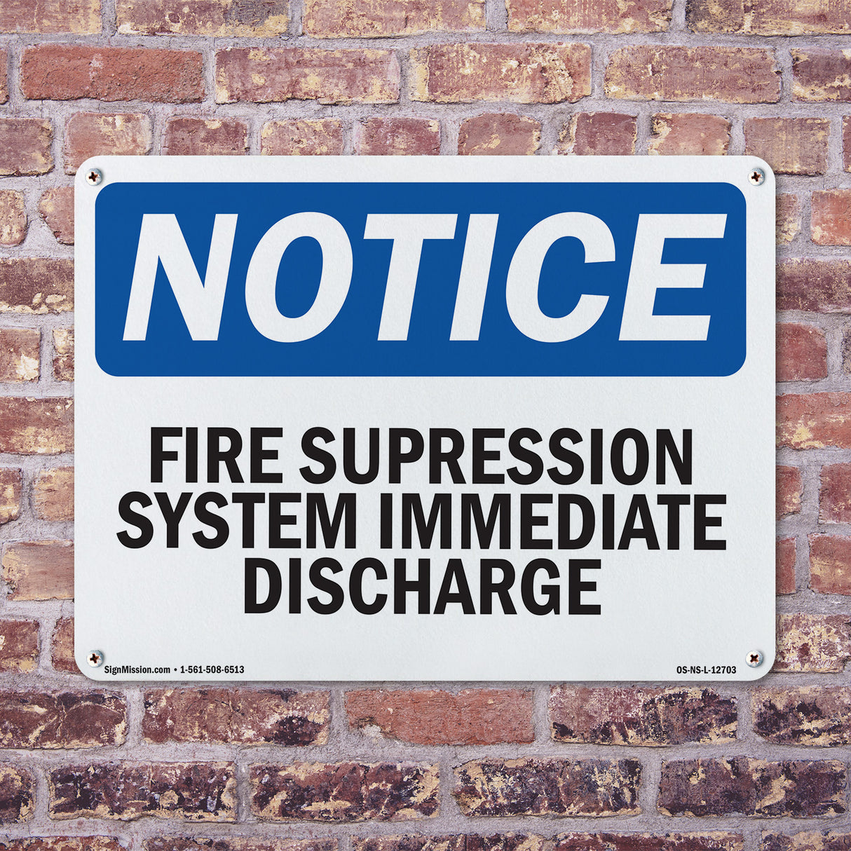 Fire Suppression System Immediate Discharge