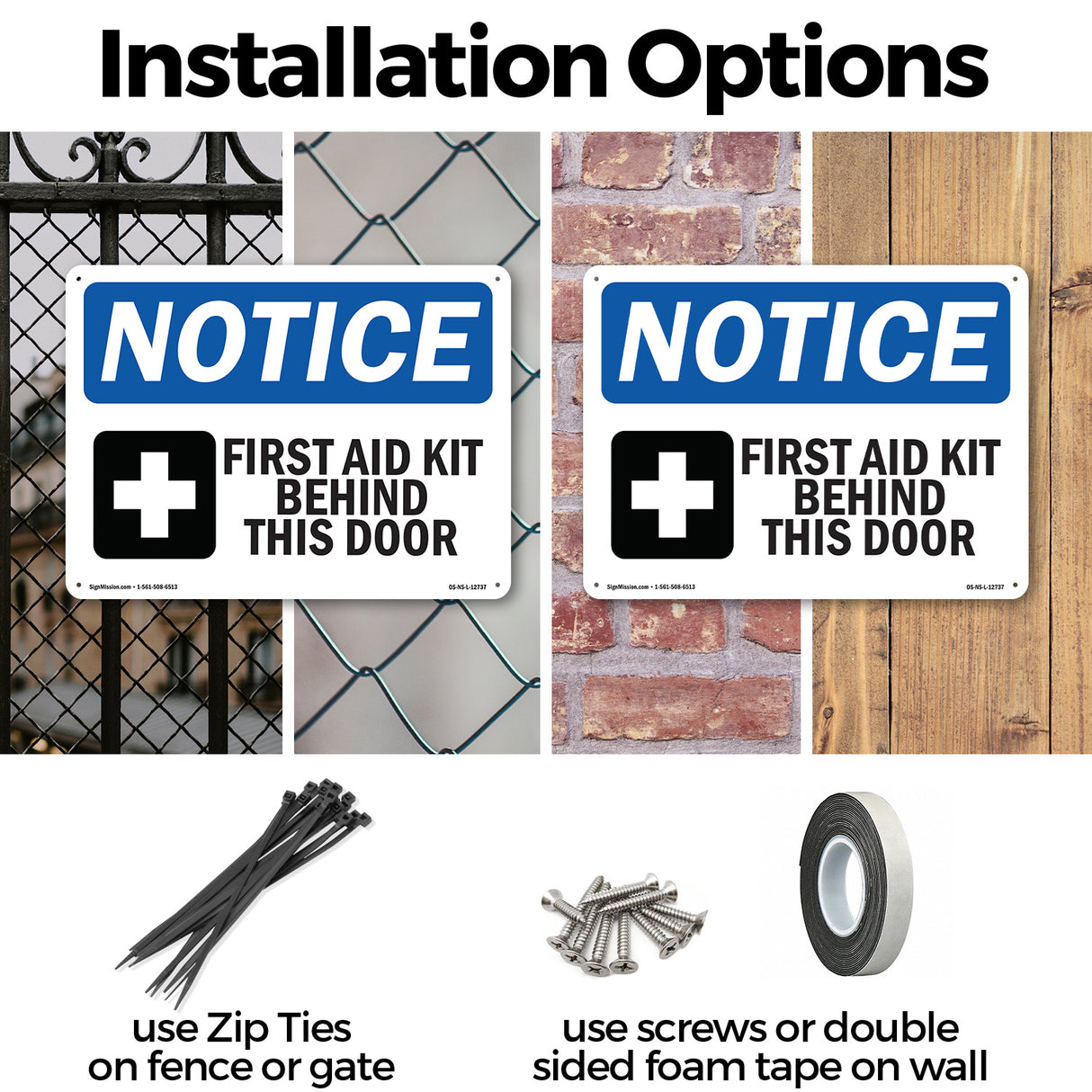 First Aid Kit Behind