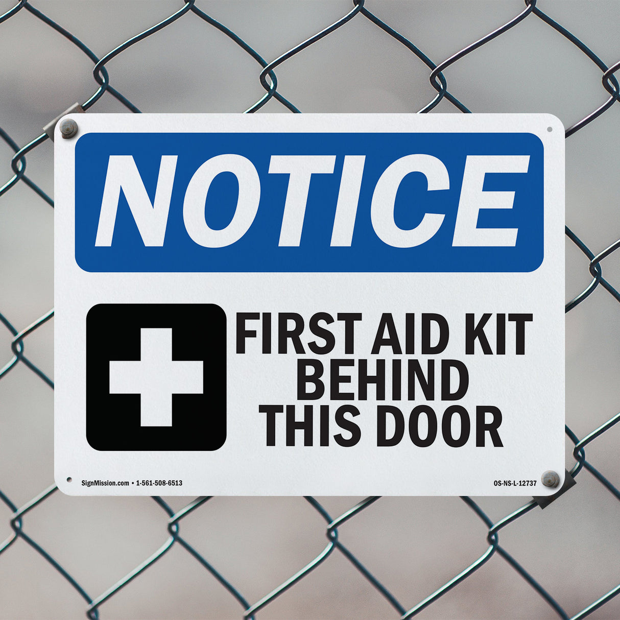 First Aid Kit Behind