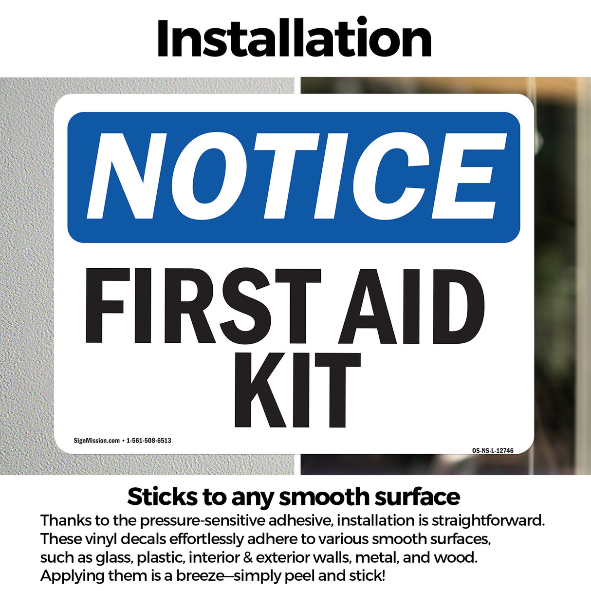 First Aid Kit Sign